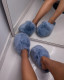 Flat Plush Slippers | Σιελ