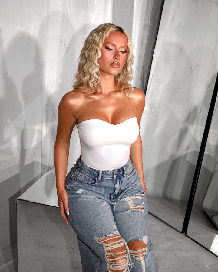 Strapless bodysuit