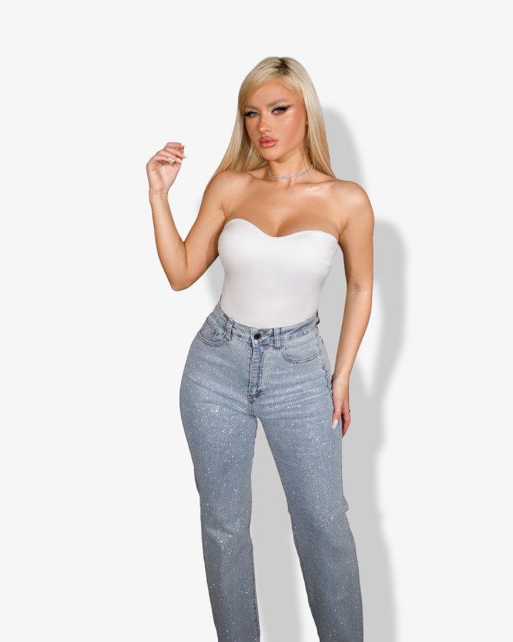 Strapless bodysuit