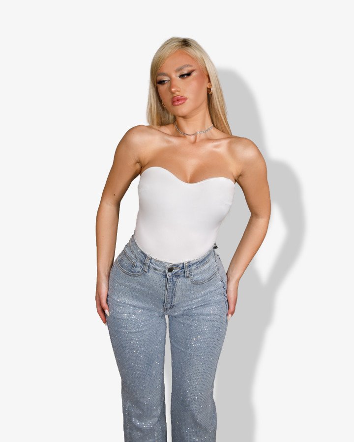 Strapless bodysuit