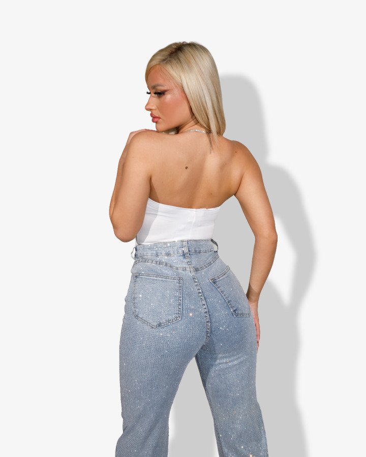 Strapless bodysuit