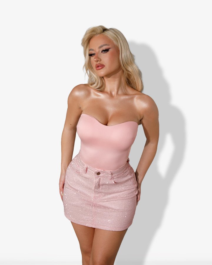 Strapless bodysuit