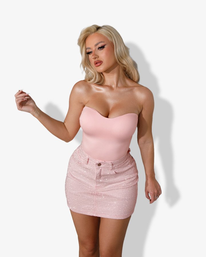 Strapless bodysuit