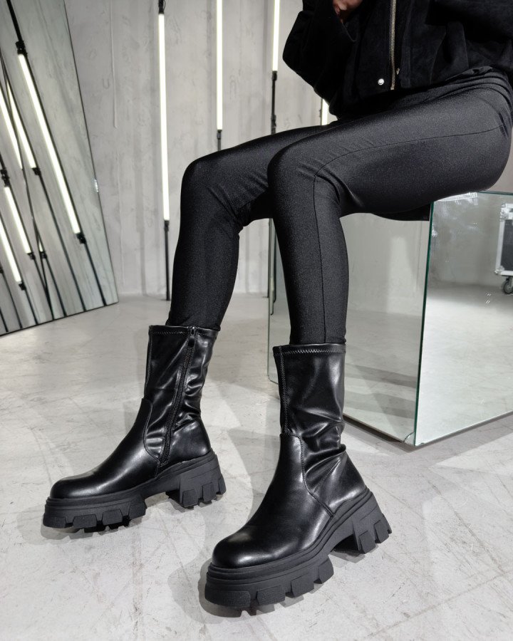 Boots pleather