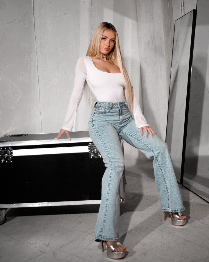Bootcut denim
