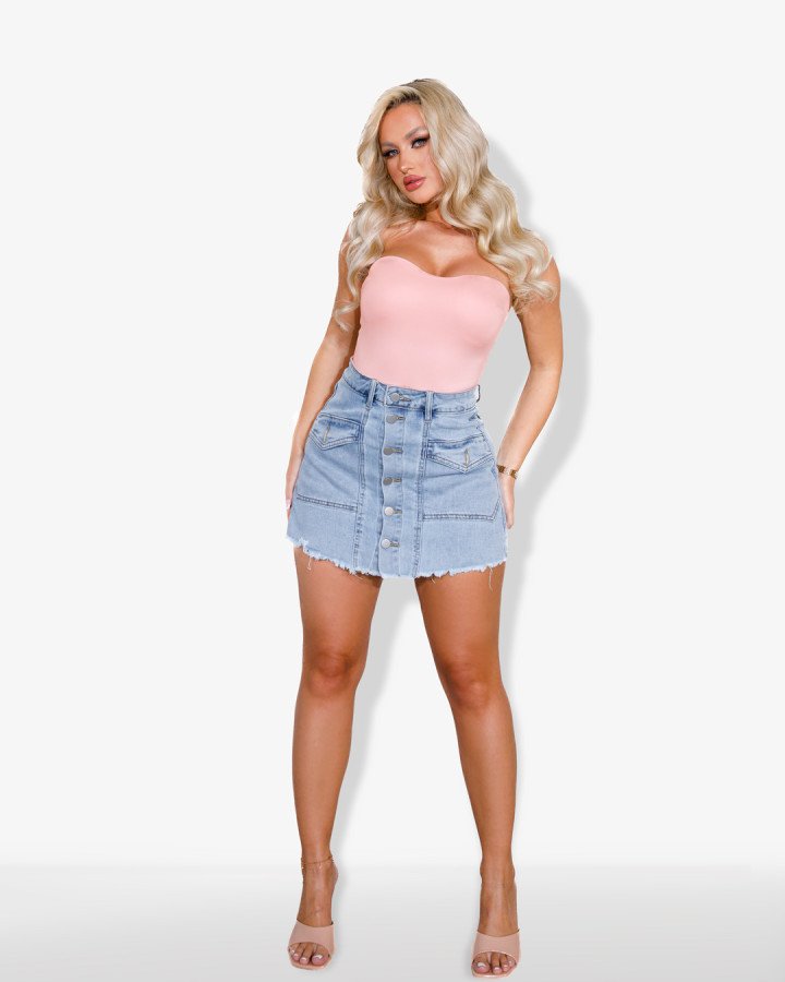 Denim mini