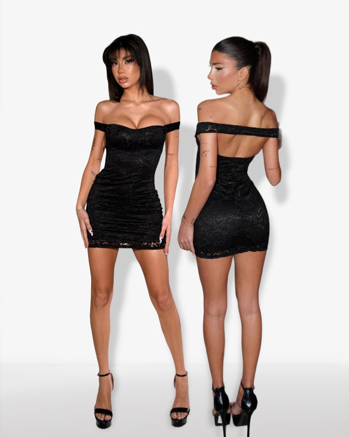 Strapless lace