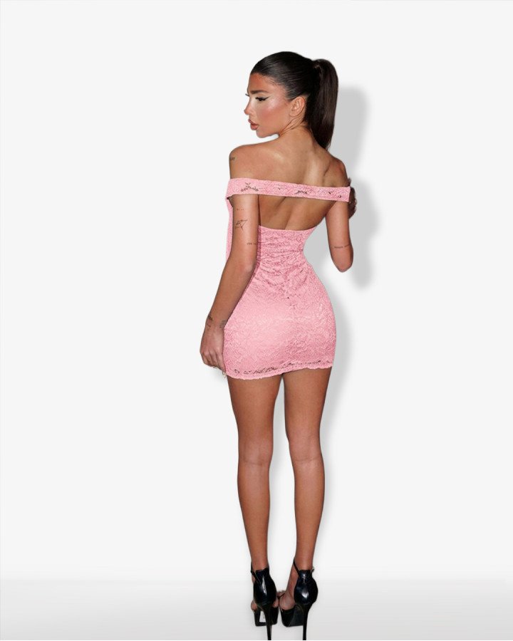 Strapless lace