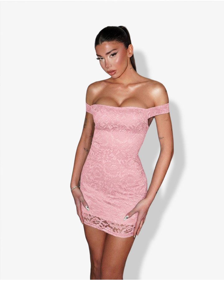 Strapless lace