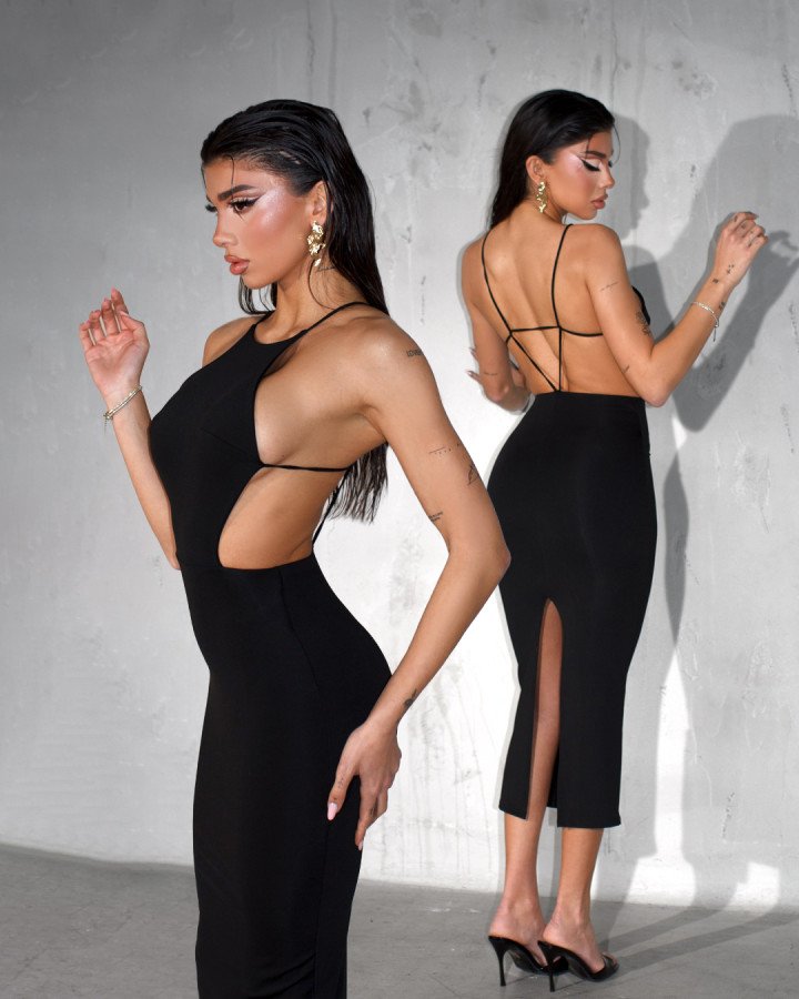 Halter backless