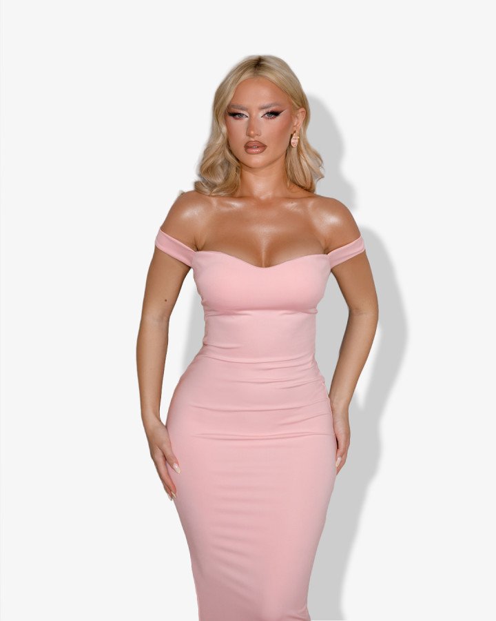 Maxi-dress strapless