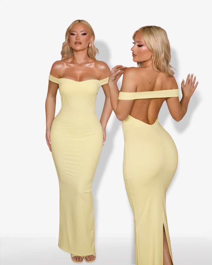 Maxi-dress strapless