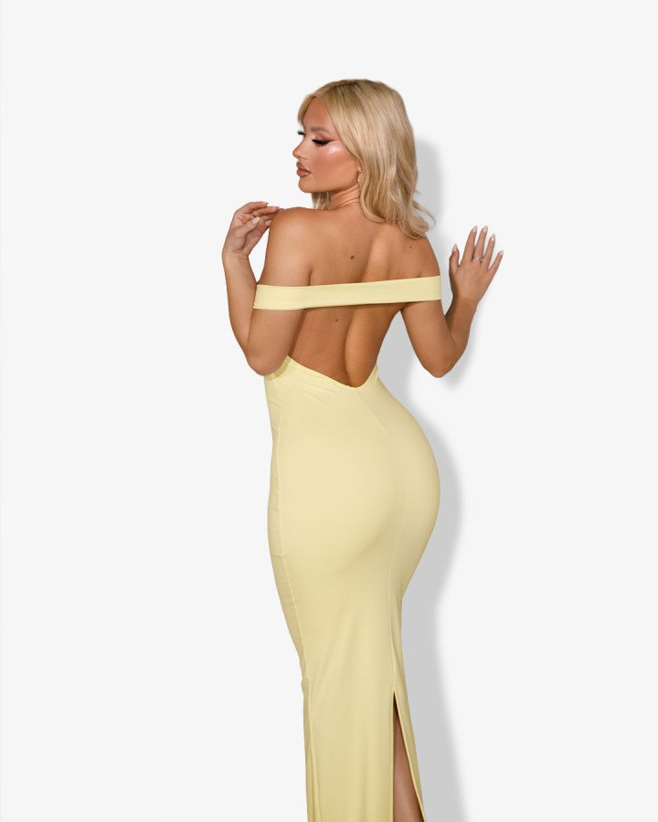 Maxi-dress strapless