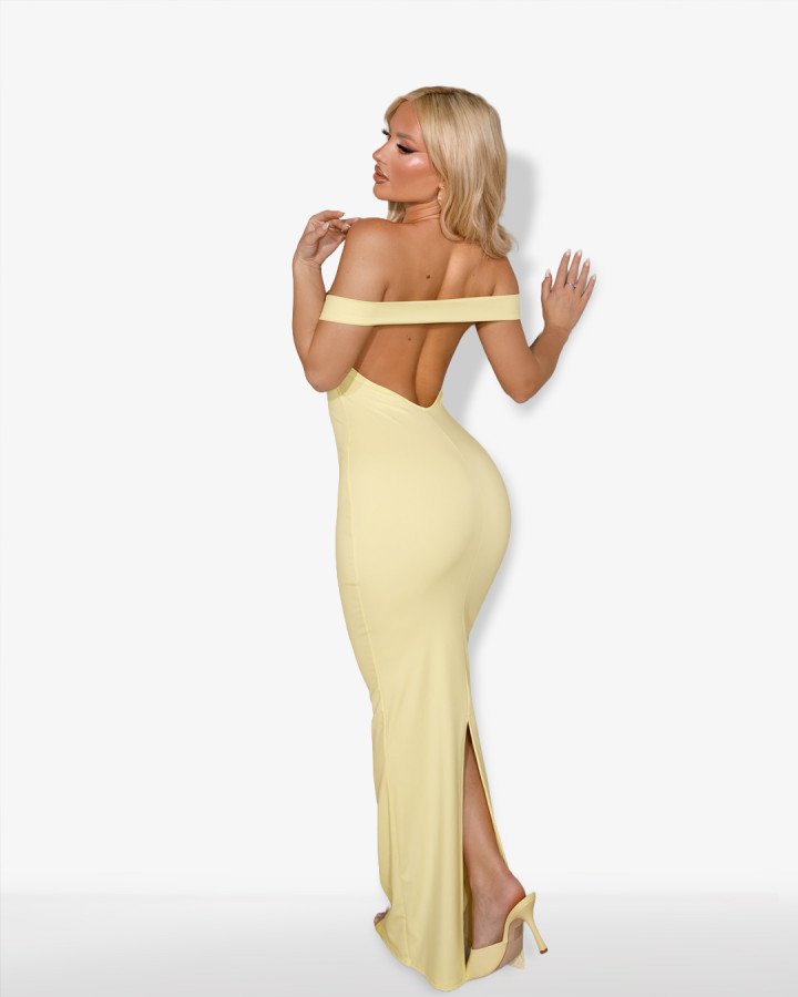 Maxi-dress strapless