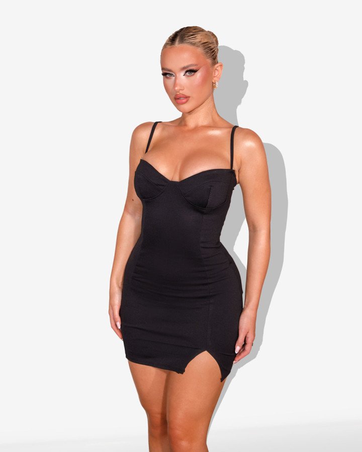 Mini-dress bustier
