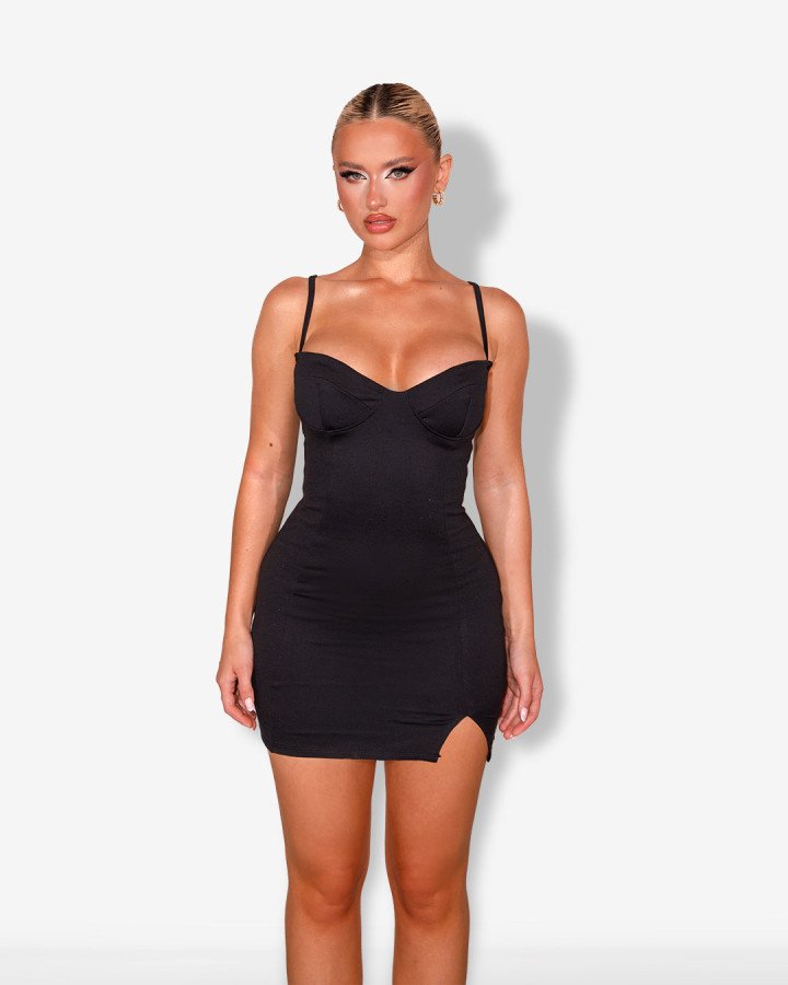 Mini-dress bustier