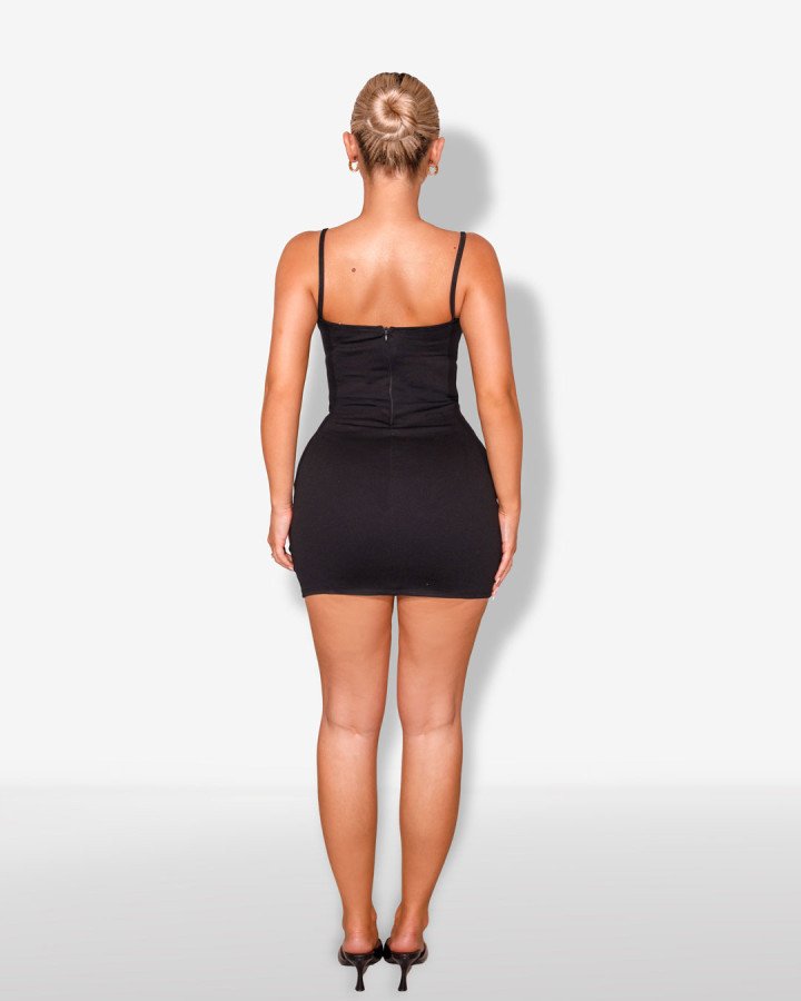 Mini-dress bustier