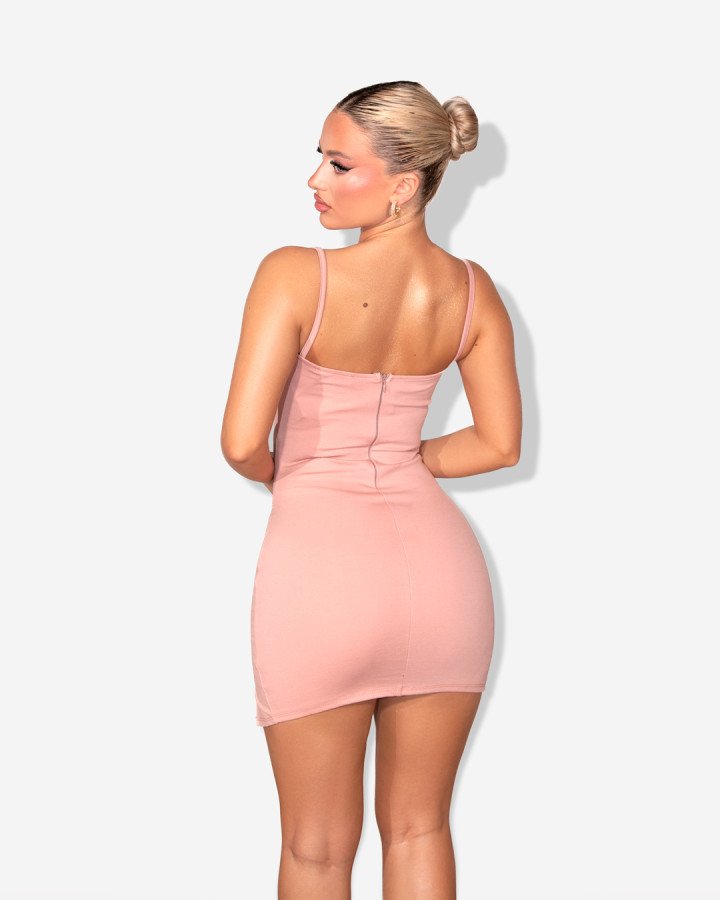 Mini-dress bustier