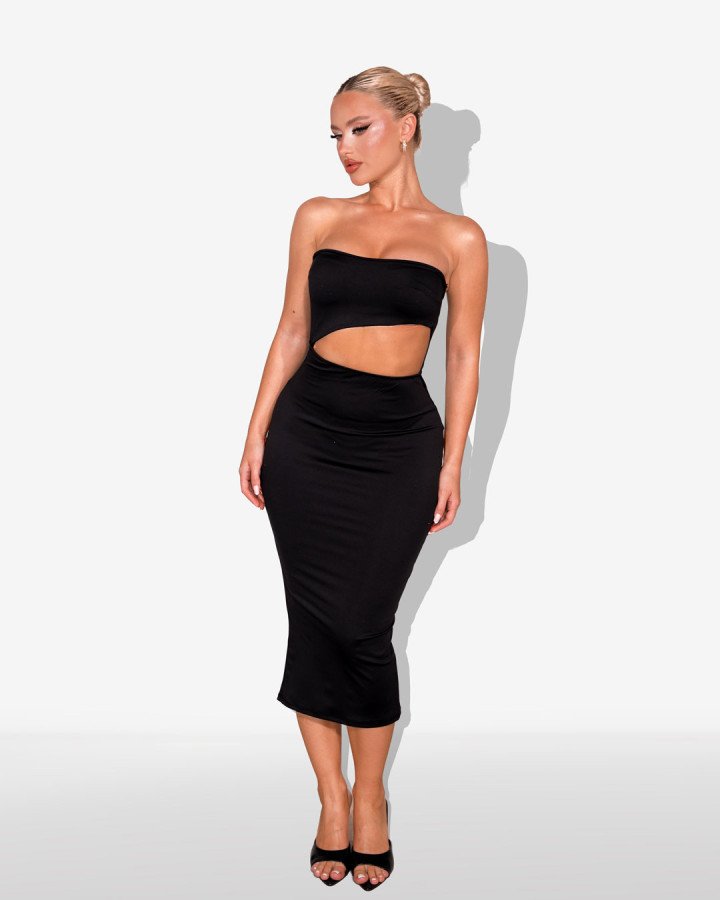 Strapless midi