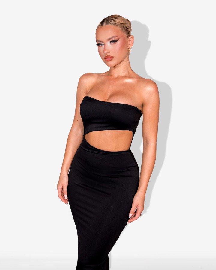 Strapless midi