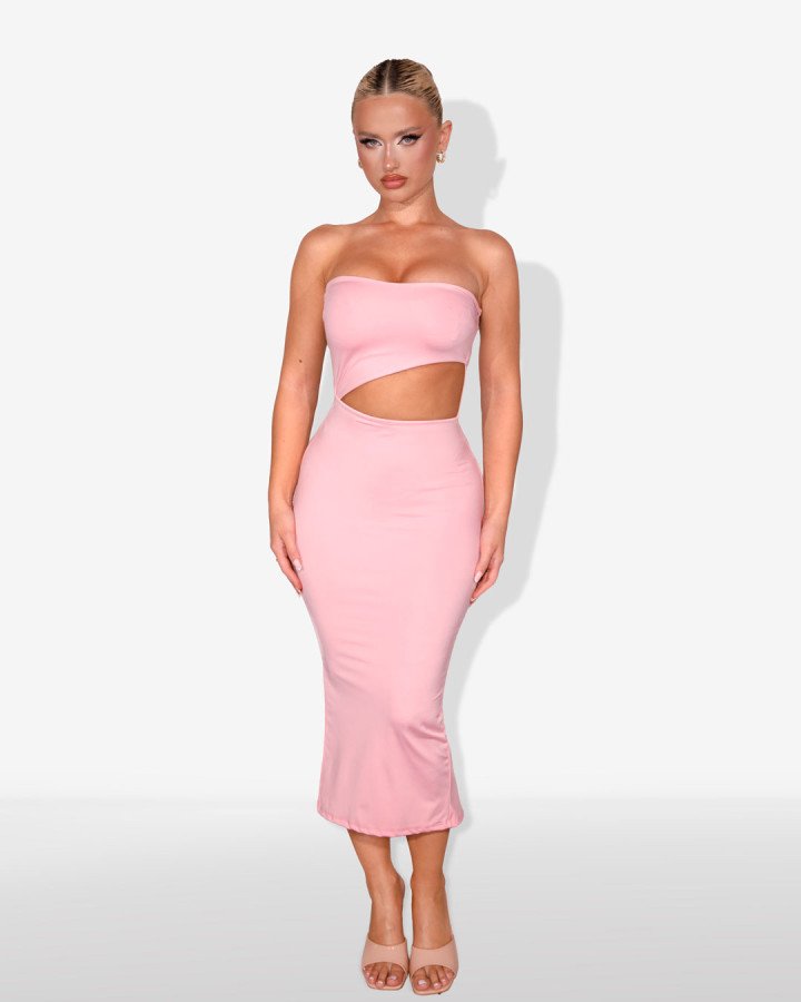 Strapless midi