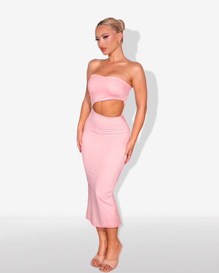 Strapless midi