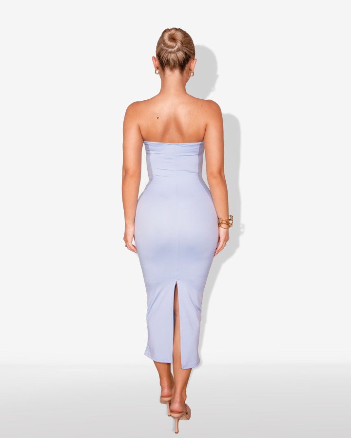 Strapless midi