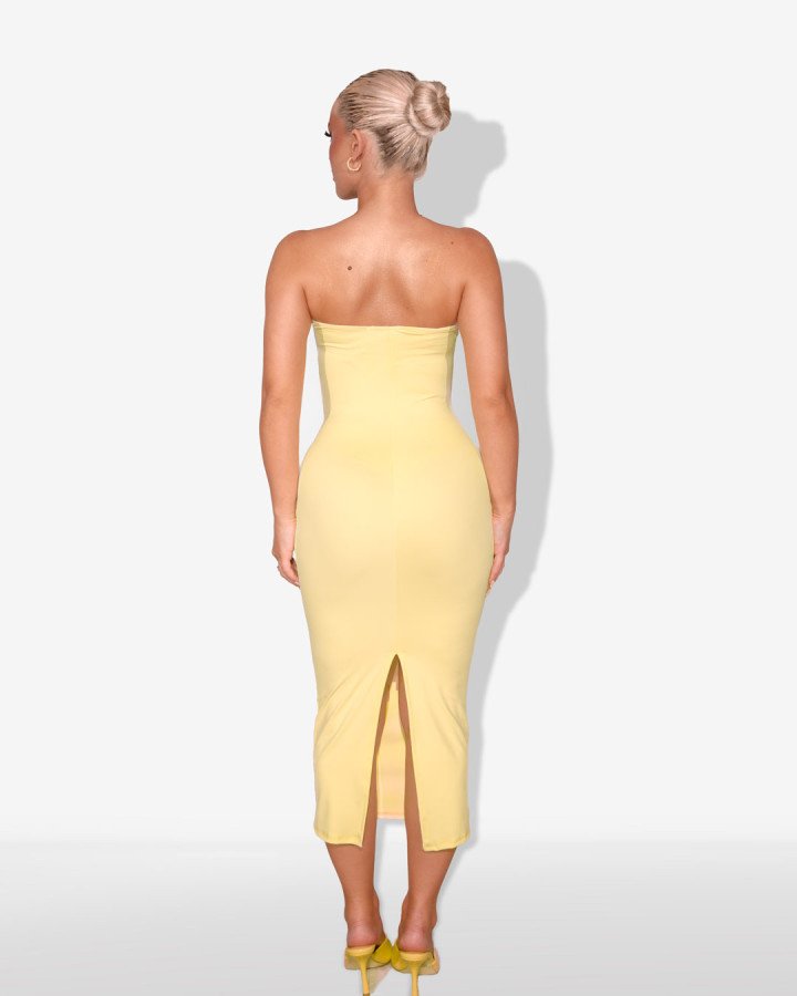 Strapless midi