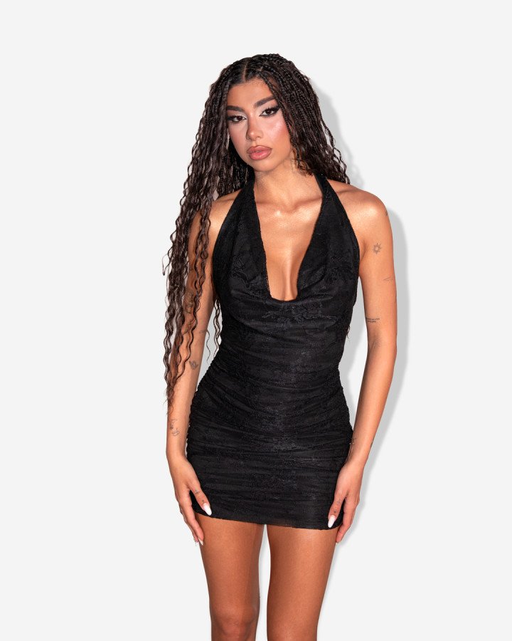 Lace halter