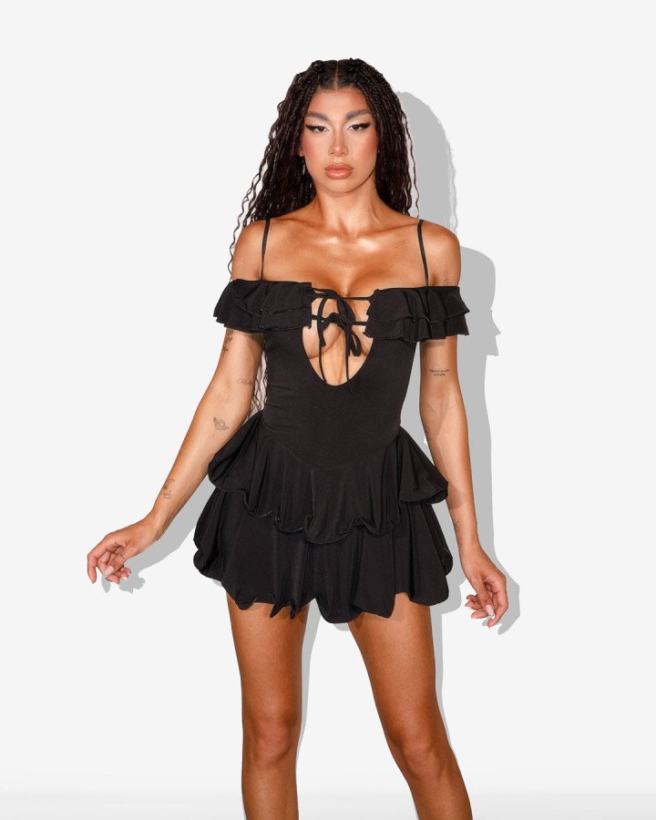 Mini-dress with