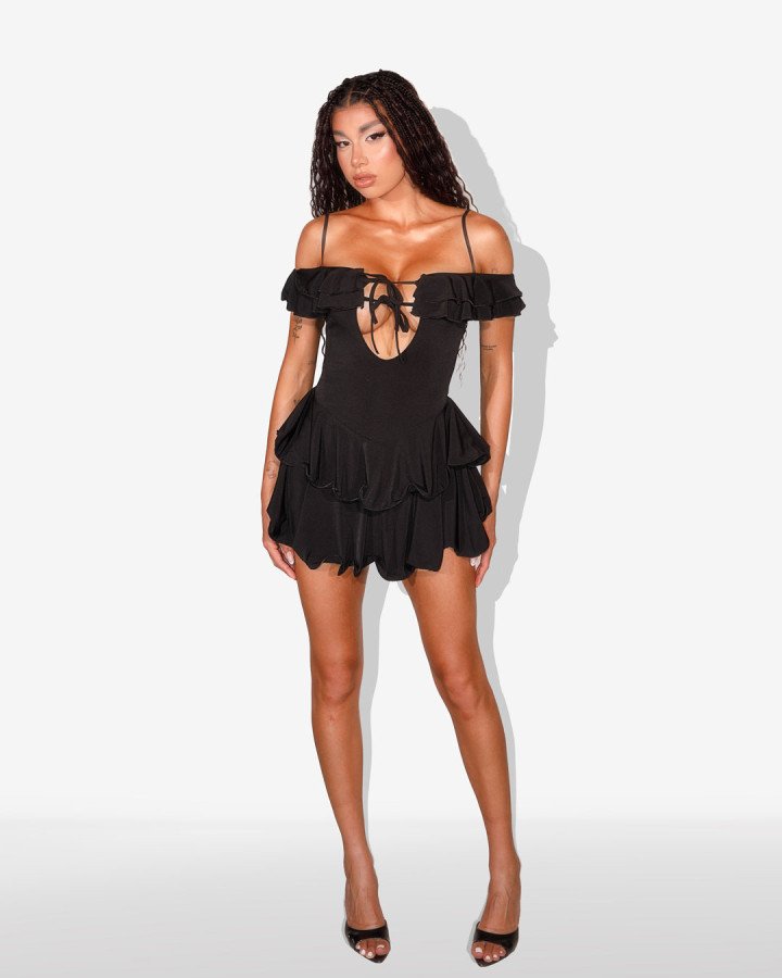 Mini-dress with