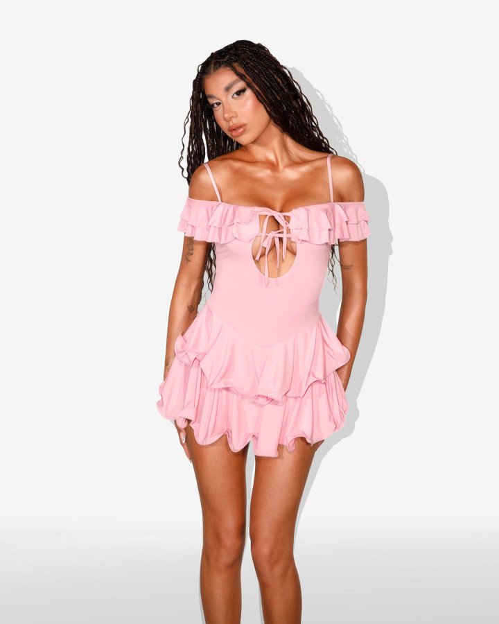 Mini-dress with