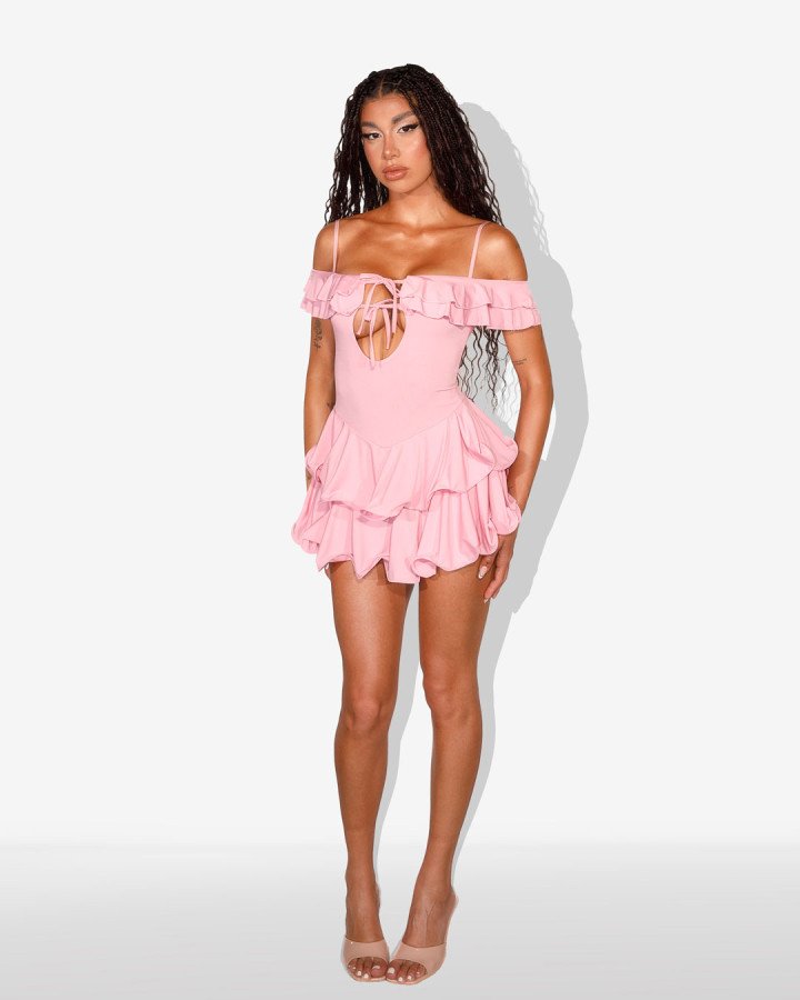 Mini-dress with