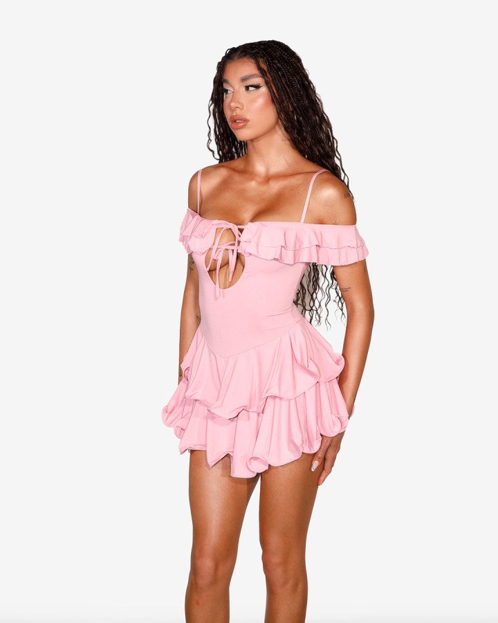 Mini-dress with