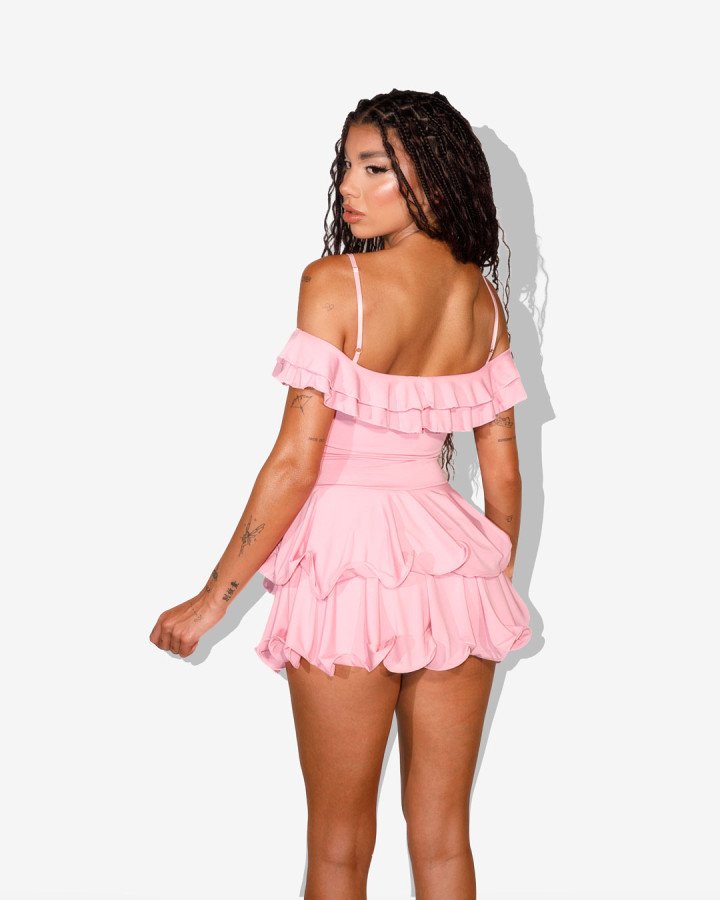 Mini-dress with