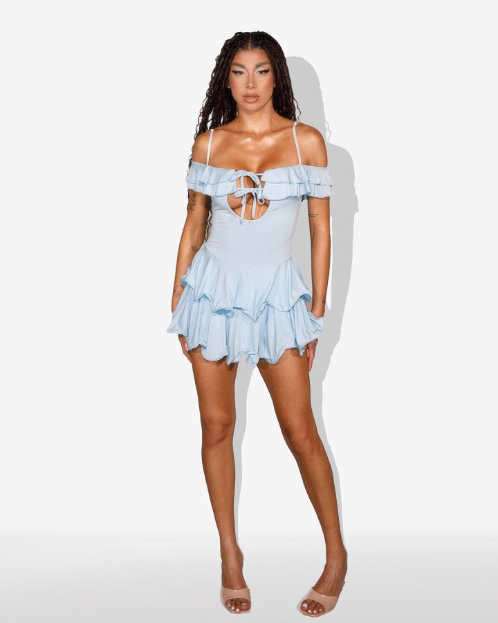 Mini-dress with