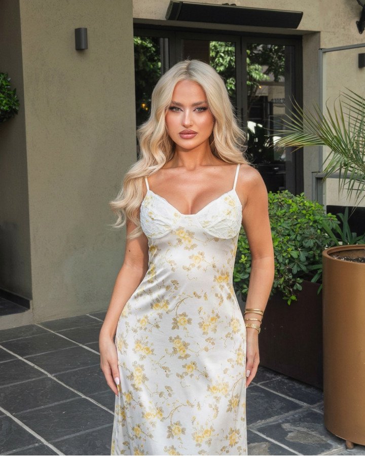 Floral maxi