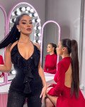 Ponytail long Straight hair|Natural Brown Ponytail long Straight hair|Natural Brown