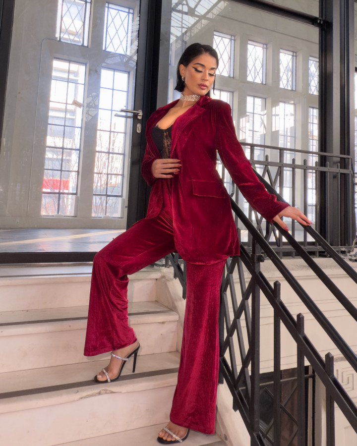 Blazer velvet
