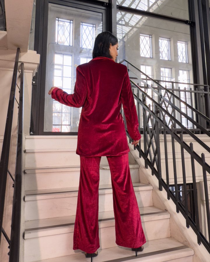 Blazer velvet