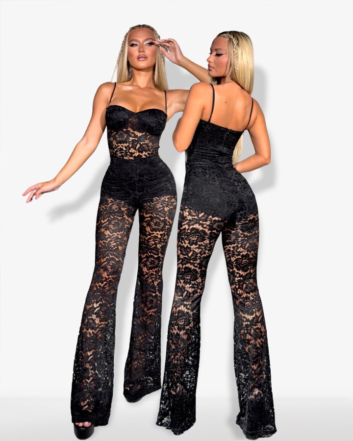 Lace flared