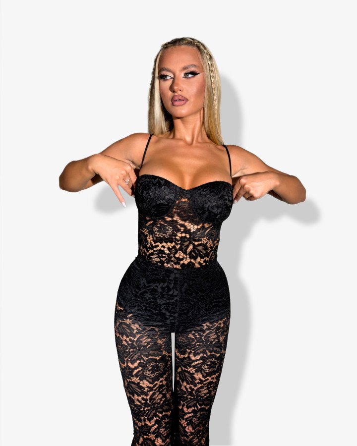 Lace flared