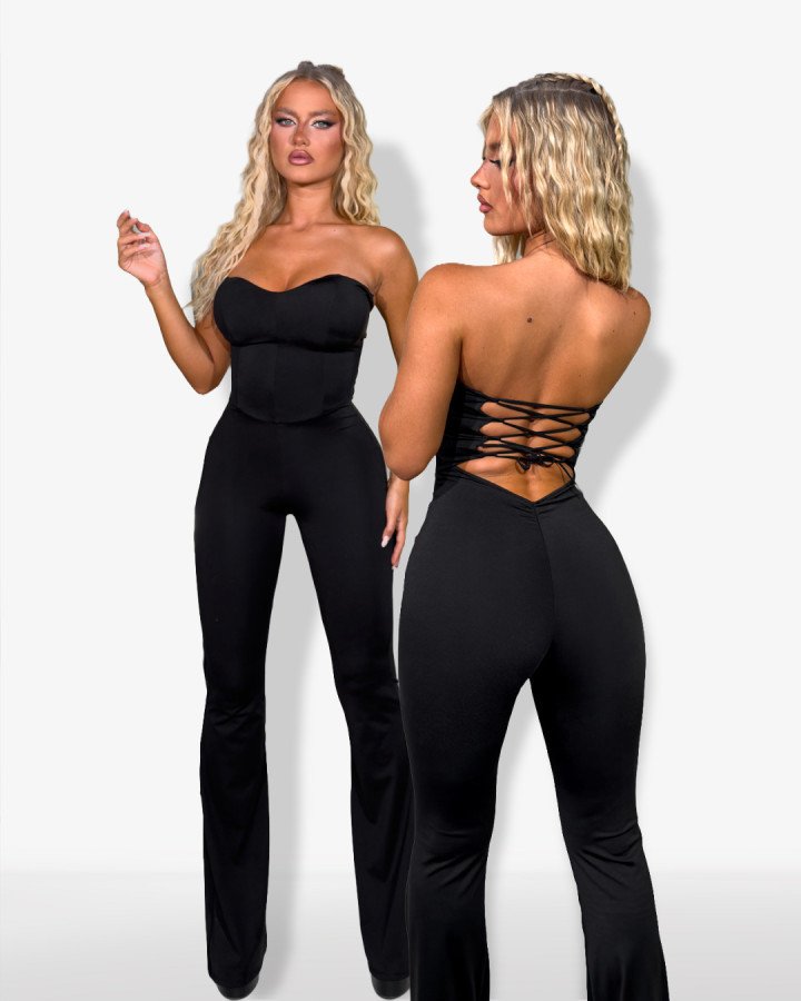 Strapless jumpsuit