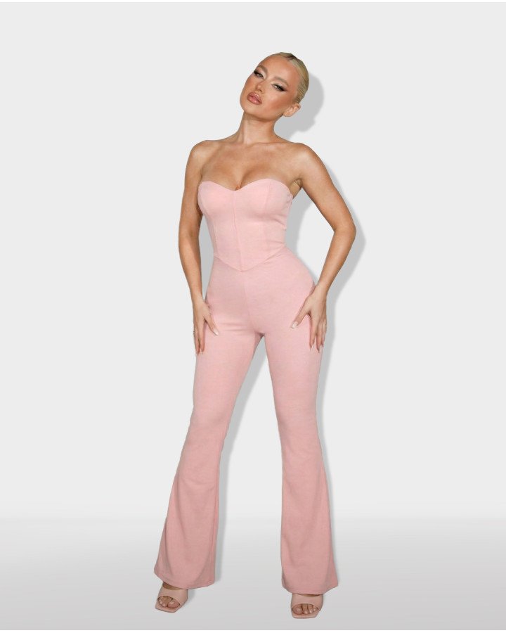 Strapless jumpsuit