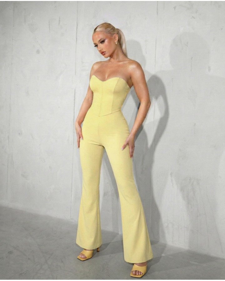 Strapless jumpsuit
