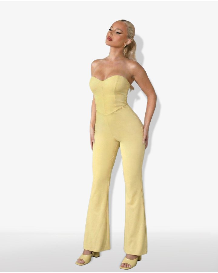 Strapless jumpsuit