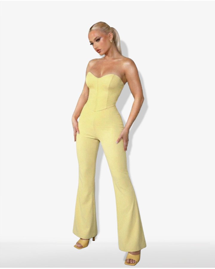 Strapless jumpsuit