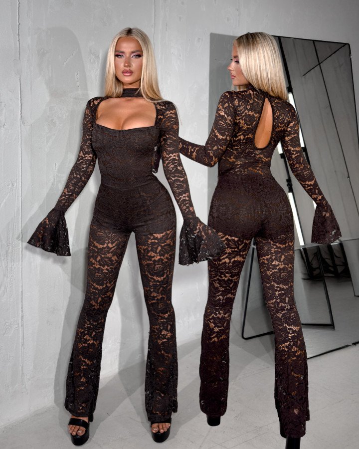 lace jumpsuit