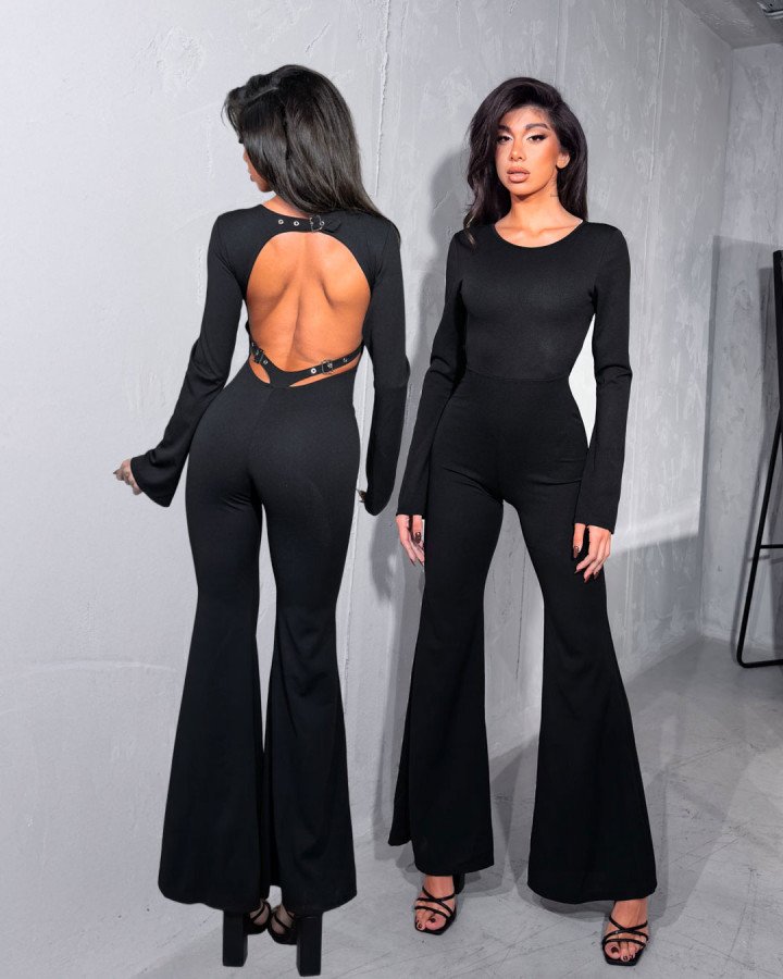 Flared jumpsuit