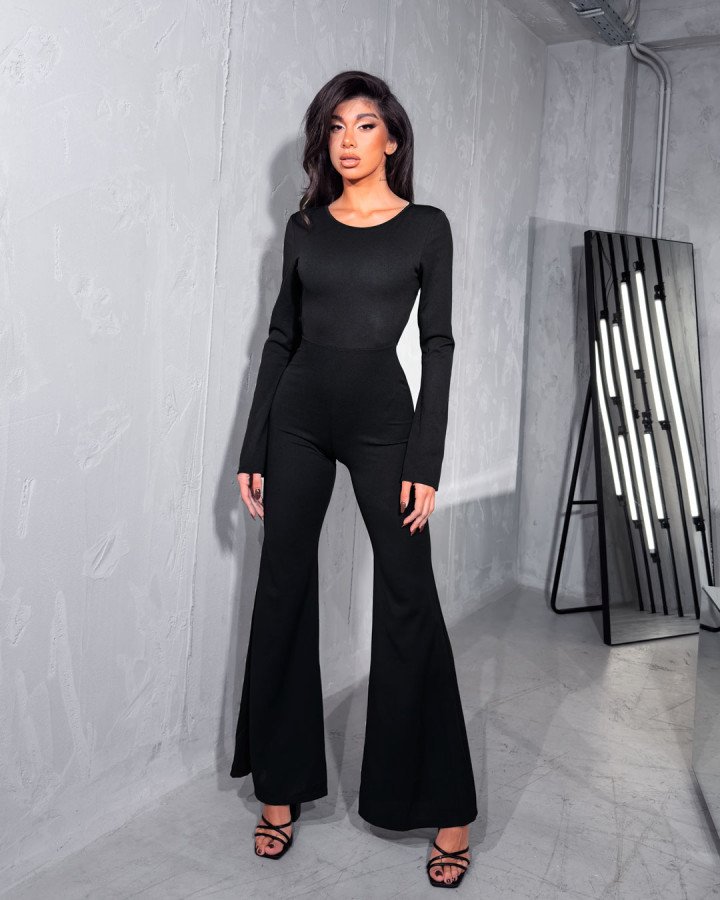 Flared jumpsuit